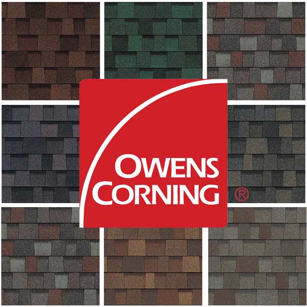 Owens Corning - Shingle Color Graphic